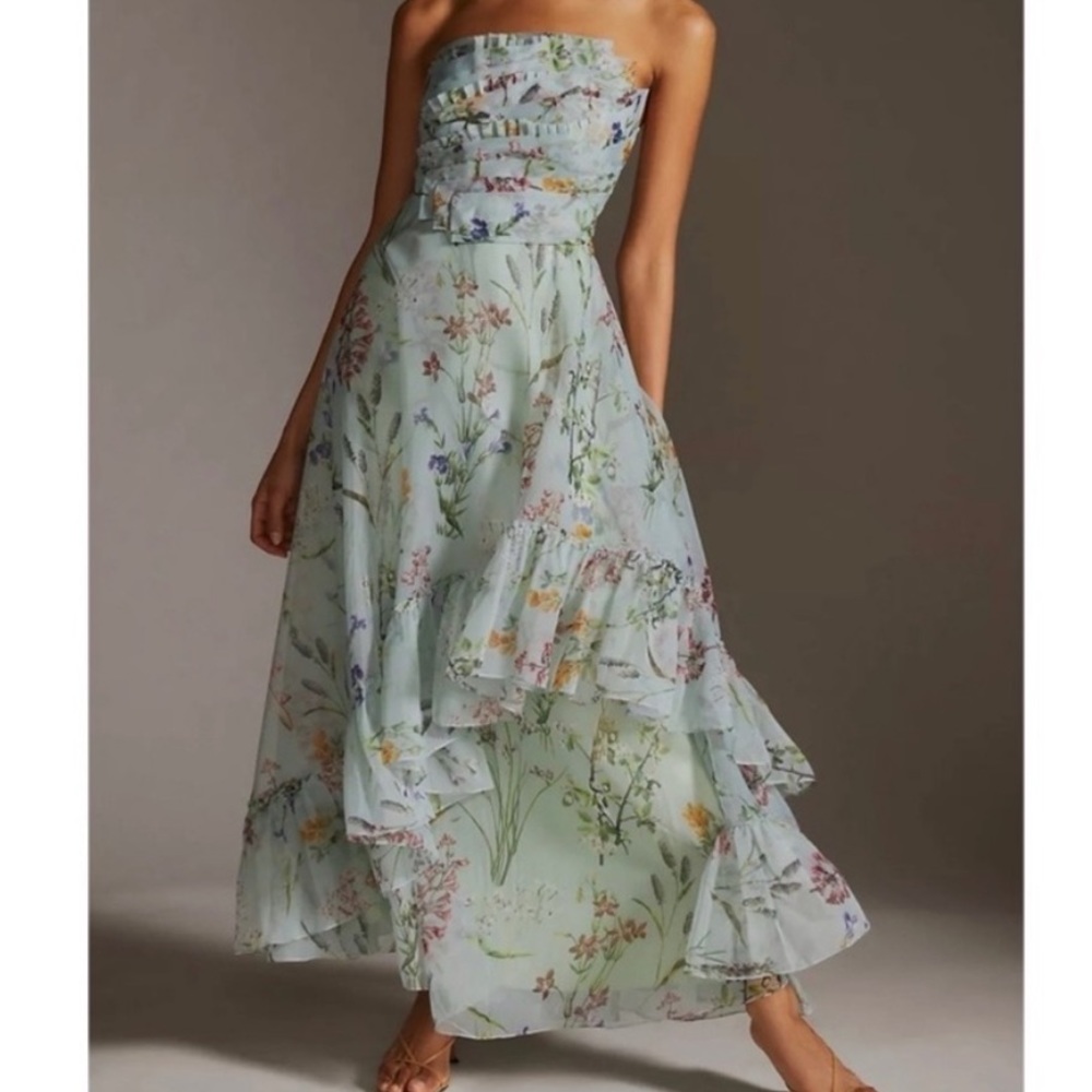 RARE GEISHA DESIGNS ASYMMETRICAL MAXI DRESS